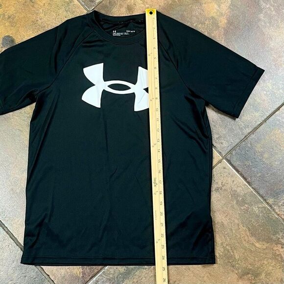 Under Armour Boy’s Tech Big Logo Short Sleeve YLG - Picture 6 of 7